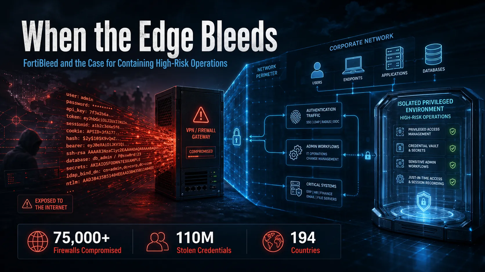 graphic depicting the Fortinet breach statistics