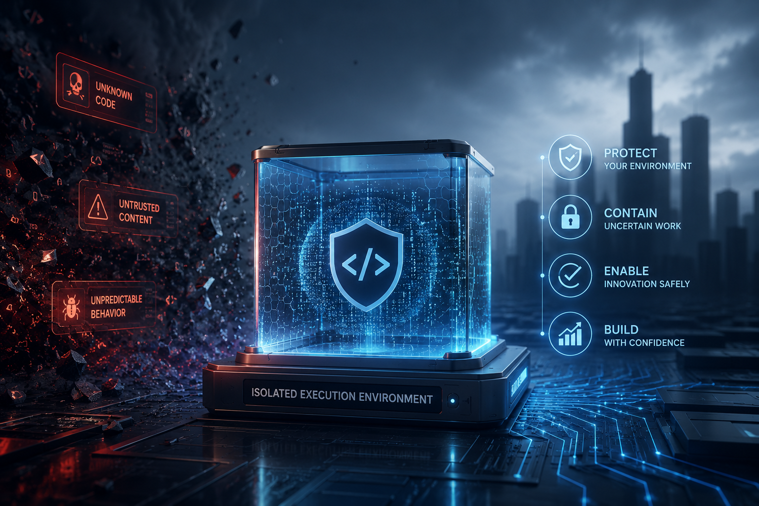 AI Code in Secure Environments